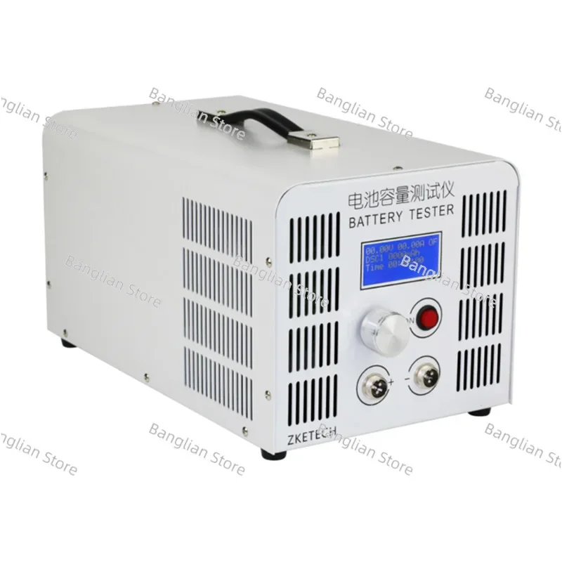 Electric Lithium Battery Pack Capacity Tester, Electric Tool, Discharge Instrument, Lead Acid, Ternary Iron, EBD-B10H, 12-72V