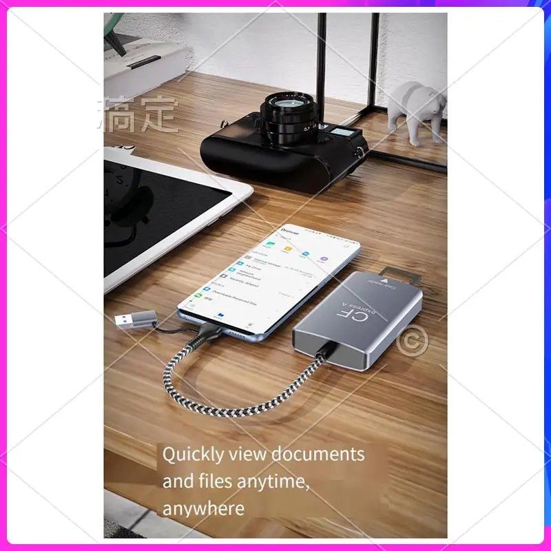

AP-2 в 1 Устройство чтения карт CF Express Type B Устройство чтения карт CF Express Адаптер USB 3.2 10 Гбит/с Портативный считыватель CF Express