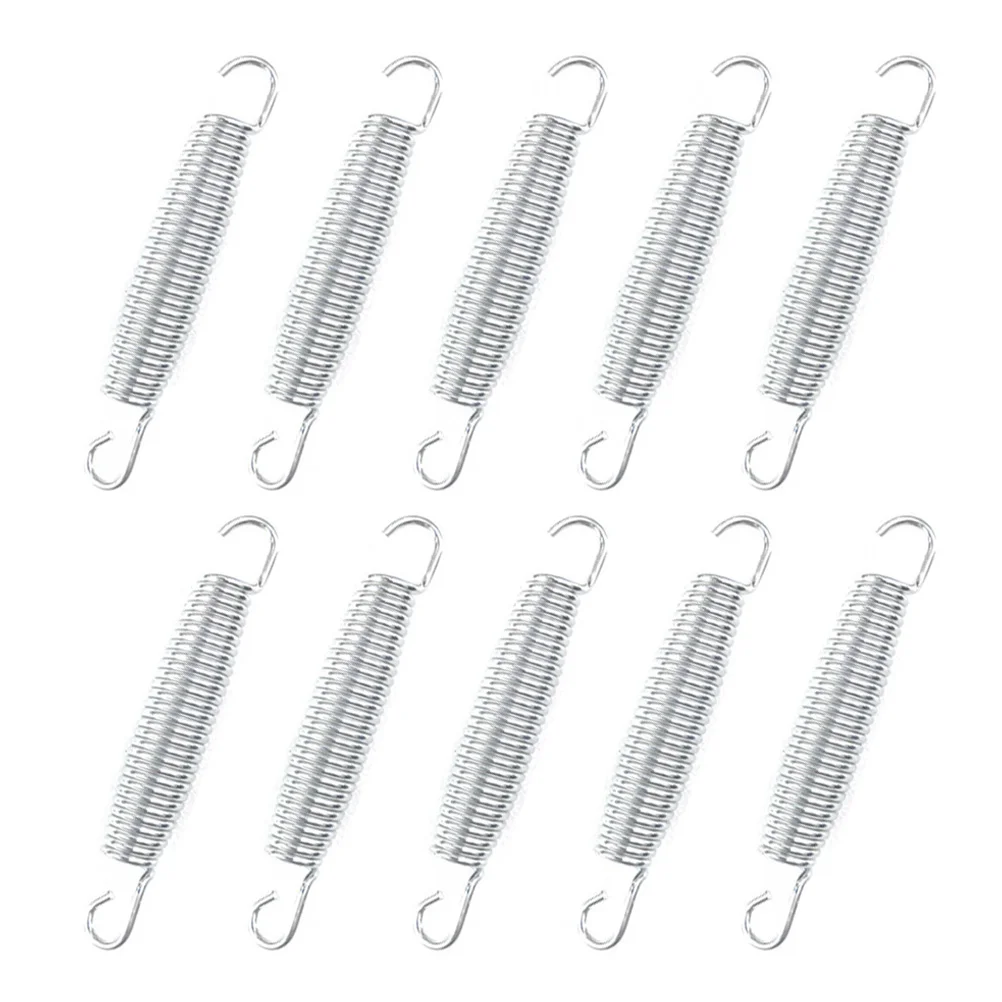 

10 Pcs Trampoline Spring Springs for Trampolines Professional Anti-rust Tension Waist Drum Outdoor