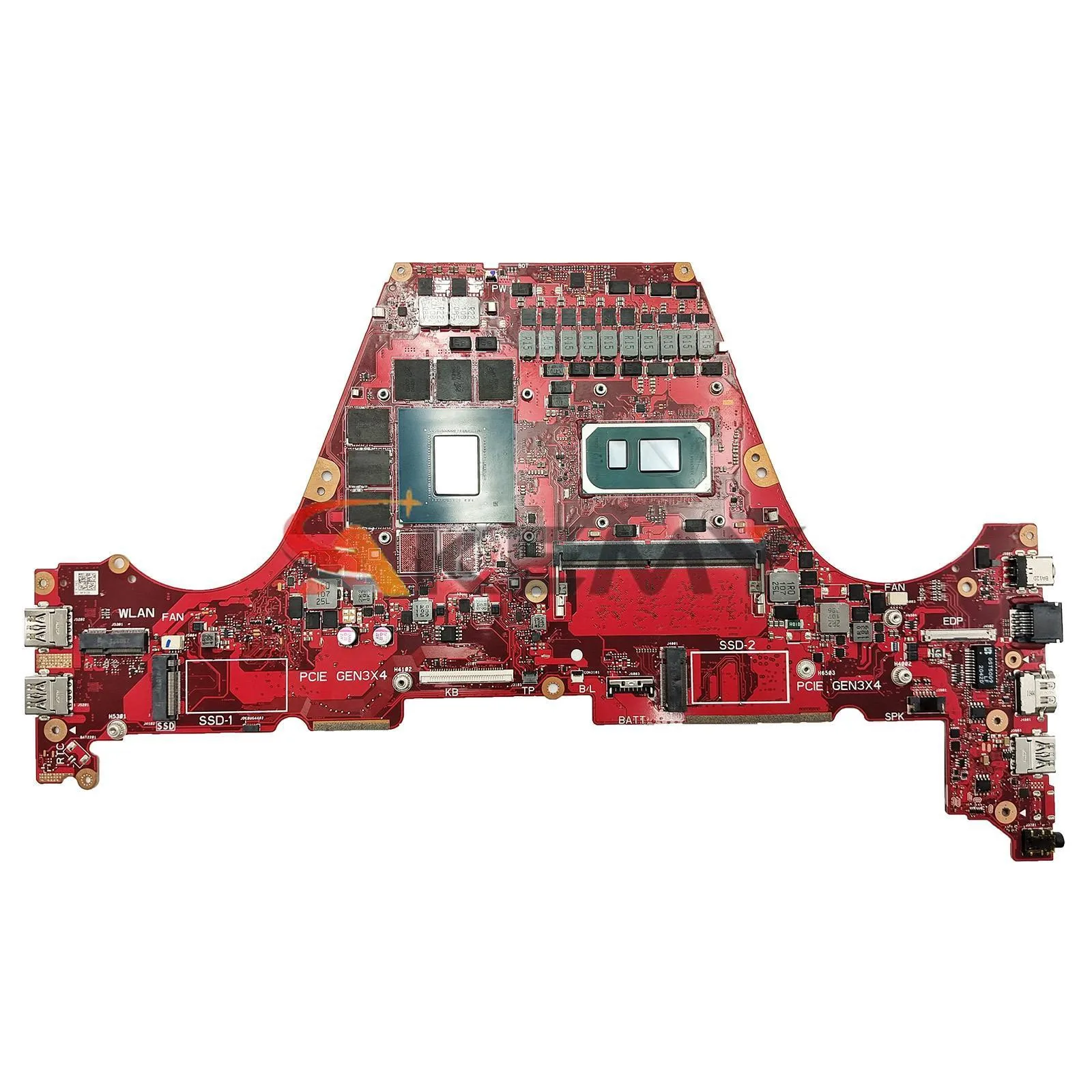 Imagem -02 - Shenzhen Fx516pr Mainboard para Asus Tuf Dash F15 Fx516pm-hn129t Placa-mãe I511300h I7-11370h Cpu 8gb Ram Rtx3060 V6g