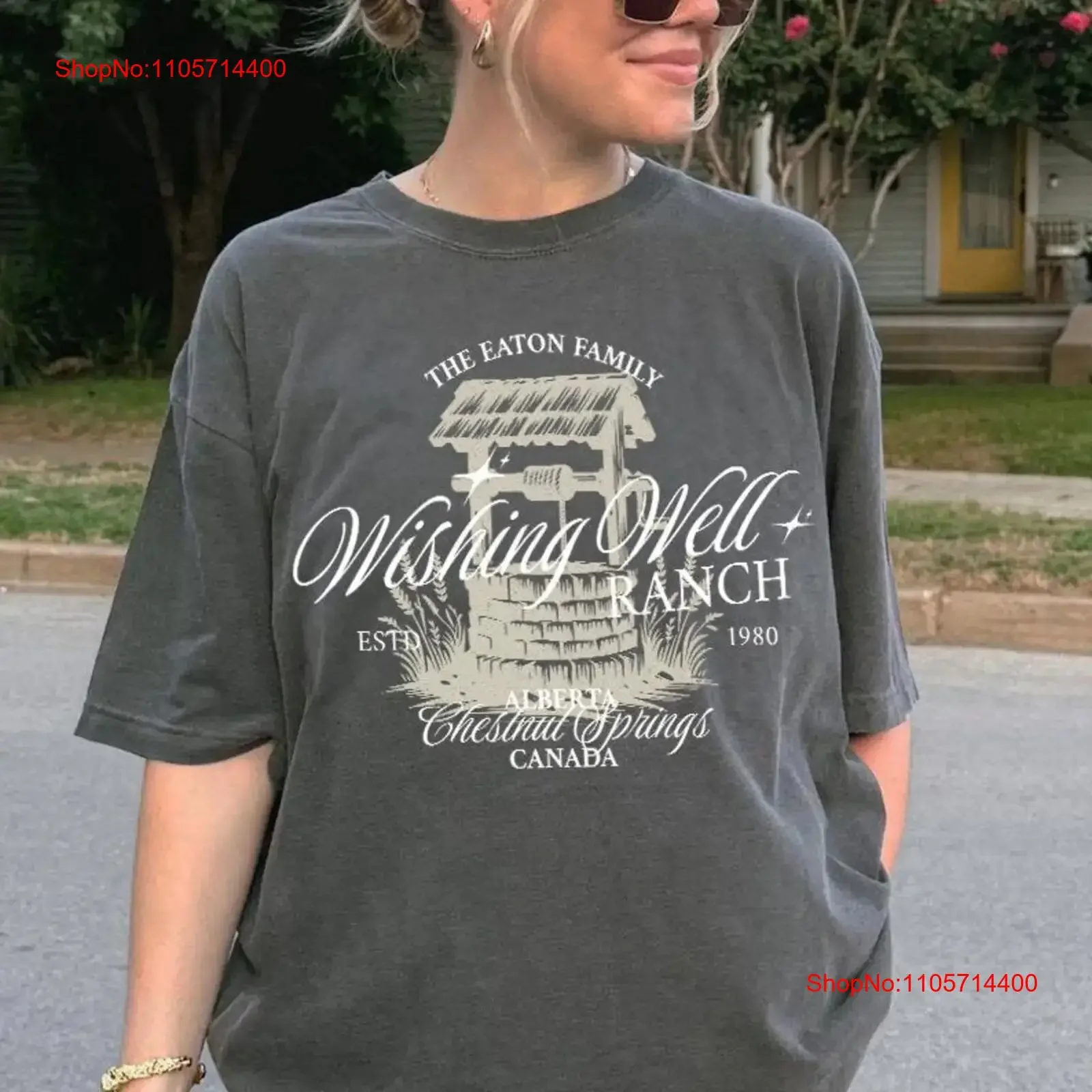 Wishing Well Ranch T Shirt Chestnut Springs GifT Elsie Silver Merch Rhett Cade Eaton Theo Cowboy Romance Reader Cowgirl graphic