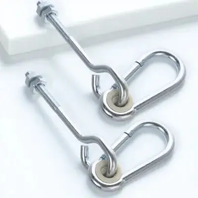 Ganchos para columpio de alta resistencia, perchas para columpio resistentes para silla hamaca, accesorios para colgar al aire libre, Kit para colgar hamaca, 2 uds.