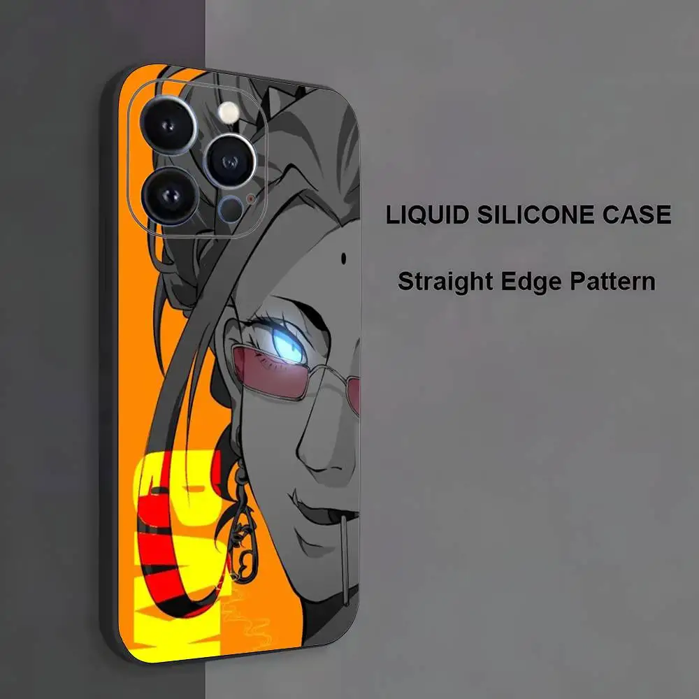 حافظة هاتف R-Record of ragnarok Buddha لهاتف iPhone 17,16,15,14,13,12,11، Pro Max، XS، X، XR، SE، Mini، 8، 7، غطاء أسود من السيليكون الناعم