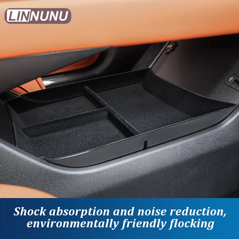 Linnunu Fit for Deepal S07 L07 Sl03 Cars Accessories Car Central Control Storage Box Car Accessories Protective Mat