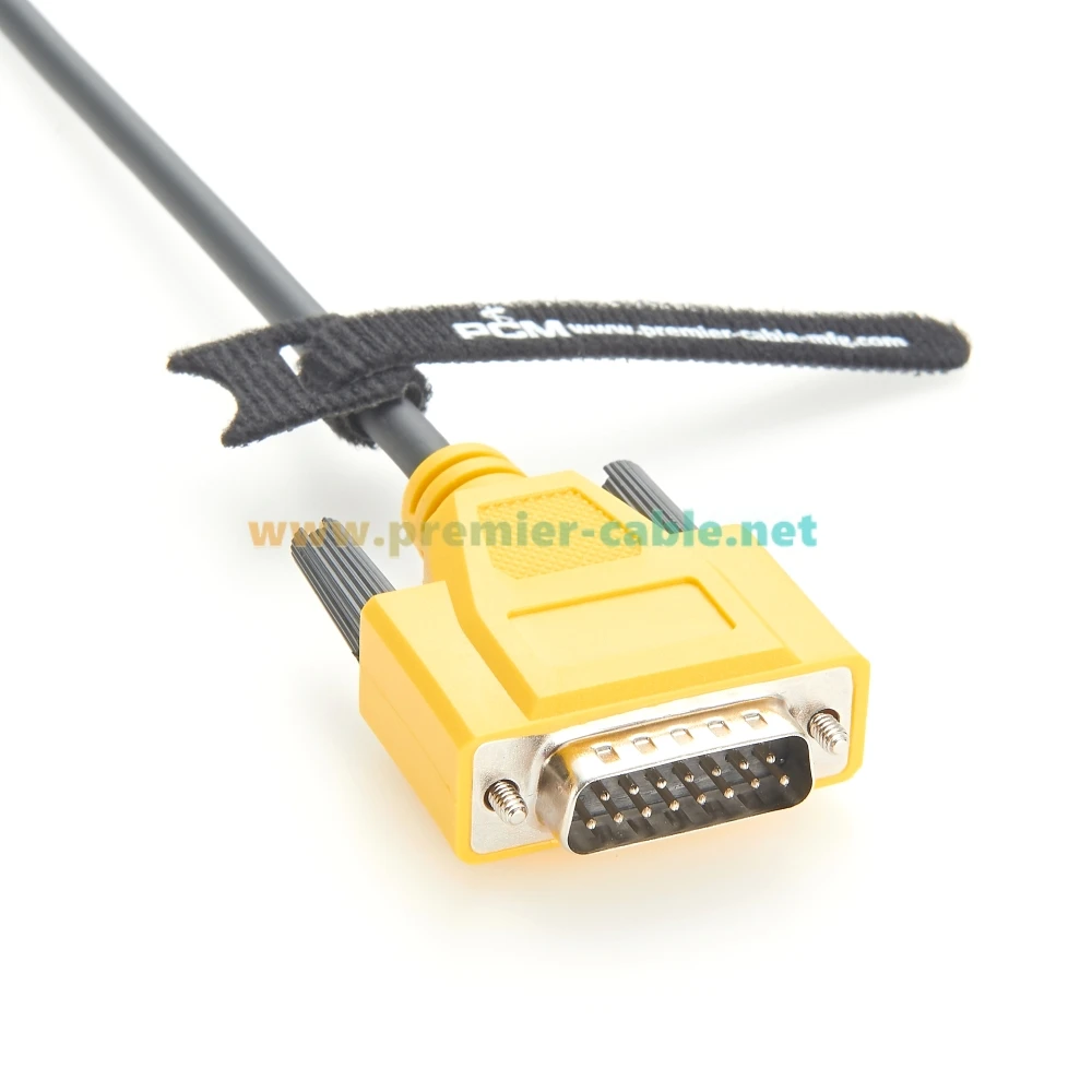 CCB-M8DSIO-02 CCB-M8DSIO-05 Compatível com sistema de micro visão intra-vista Cognex M8 para DB15 CIO-MICRO Módulo de E/S Cabo de alta flexibilidade