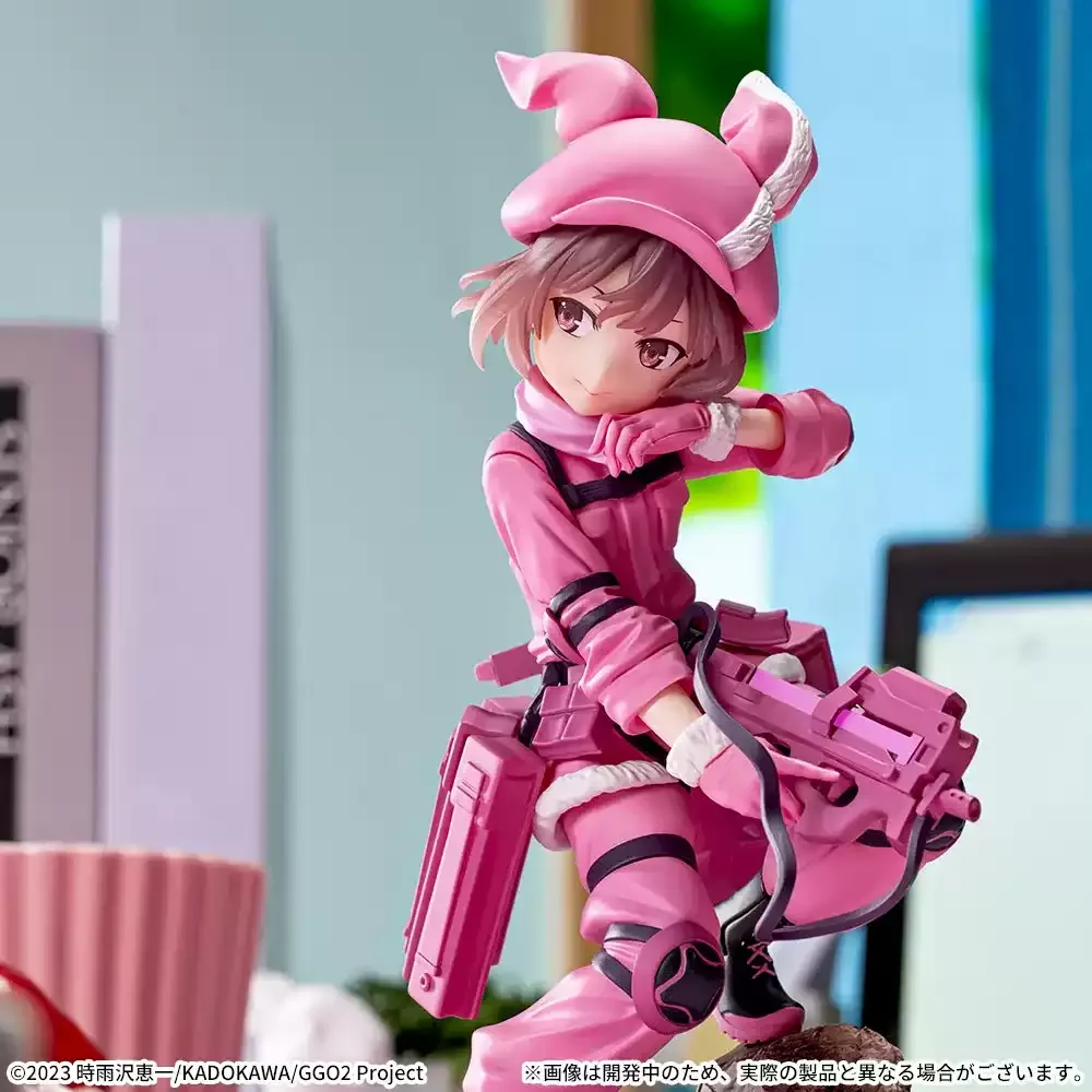 Original Luminasta Series Gun Gale ออนไลน์ LLENN/Kohiruimaki Karen Action Figure งานอดิเรกสะสมเดสก์ท็อปเครื่องประดับ