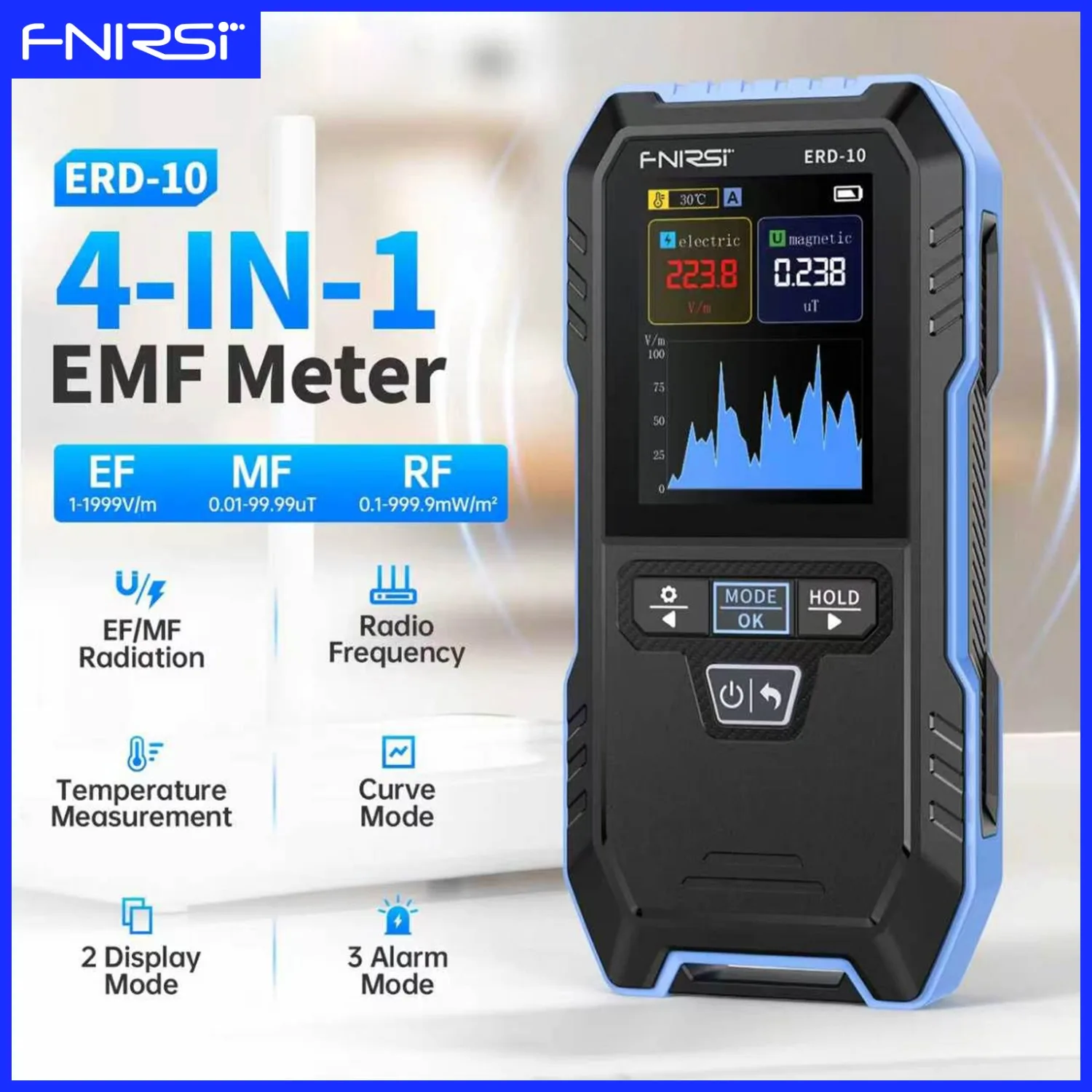 fnirsi-erd-10電磁波検出器-4-in-1-電界磁界rfパワー周囲温度測定ツール
