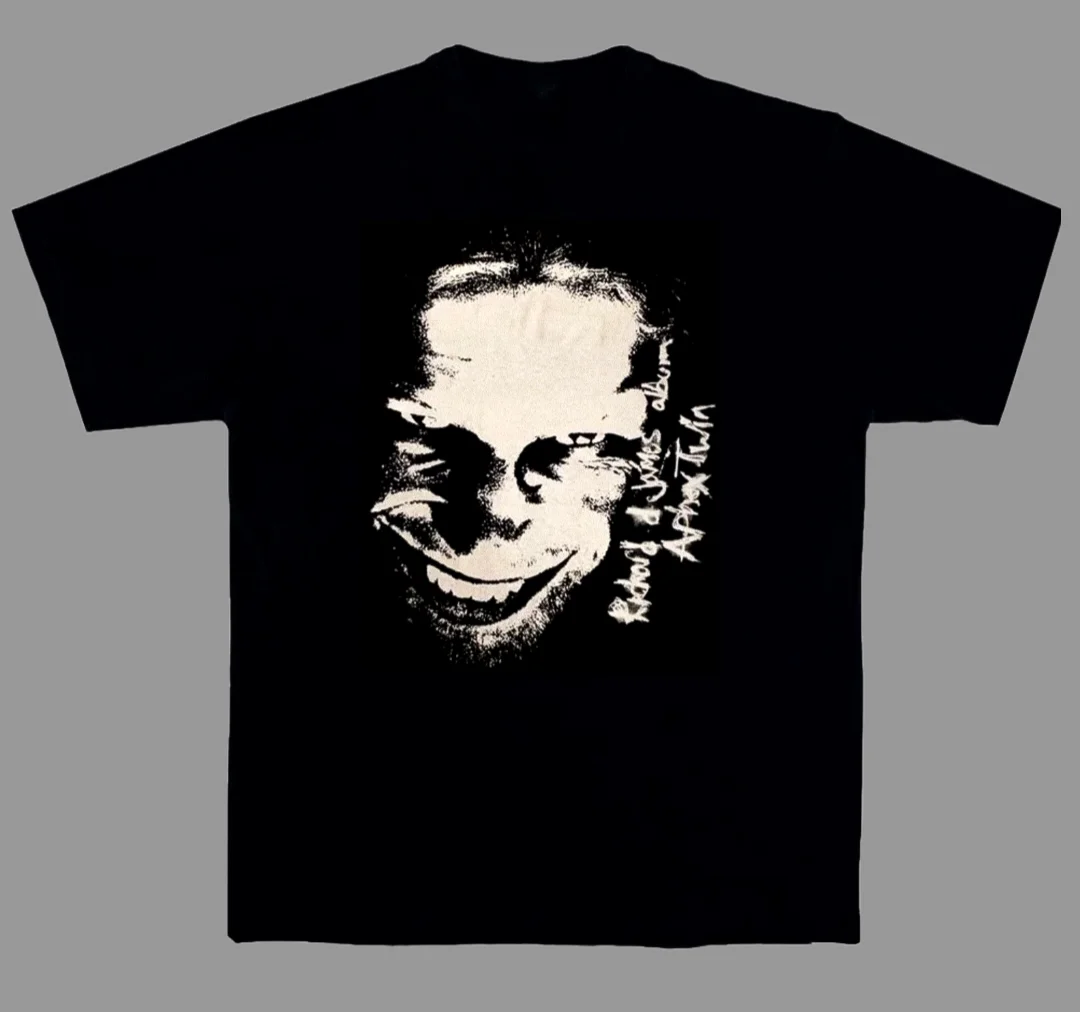 Aphex Twin Windowlicker New Wave Music Art Retro Style Summer Casual T-shirt Men's and Women's Luxury Brand