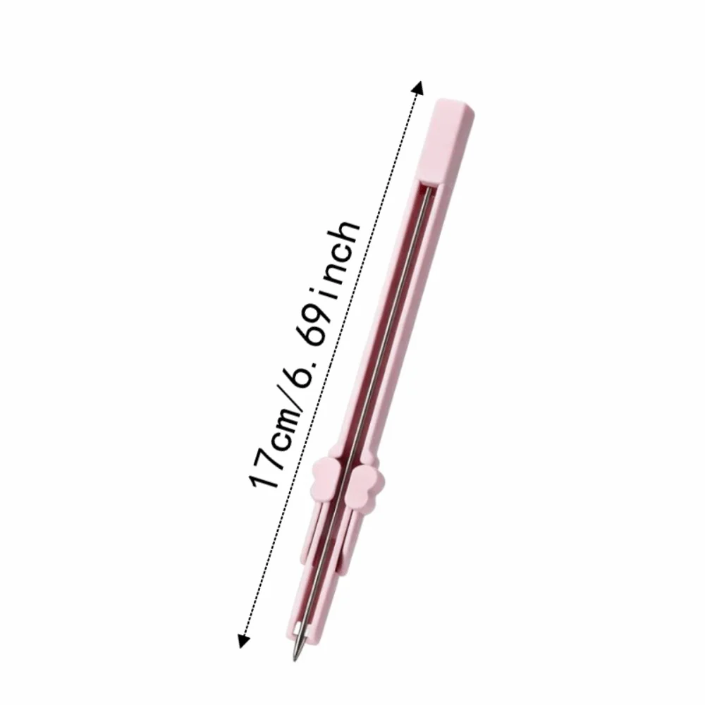 Einfach zu bedienender, tragbarer, verstaubarer Perlenstift, effizienter 2,6-mm-Perlenstift mit automatischer Sicherung, stauelfreier, ergonomischer Perlenstift mit Druckmechanismus, Kinderspielzeug