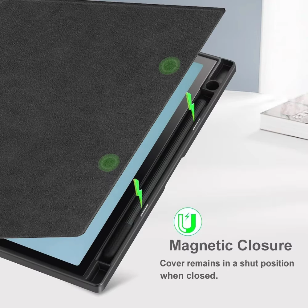 Case for 10.3" Boox Note Air3 C/ Air3 B/W (2023) cover case Slim Lightweight PU Leather Book Folio Cover - view 6