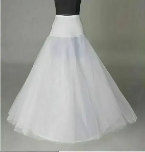 كرينولين ثوب ثوب نسائي تحتية زلة فستان الزفاف الزفاف #2