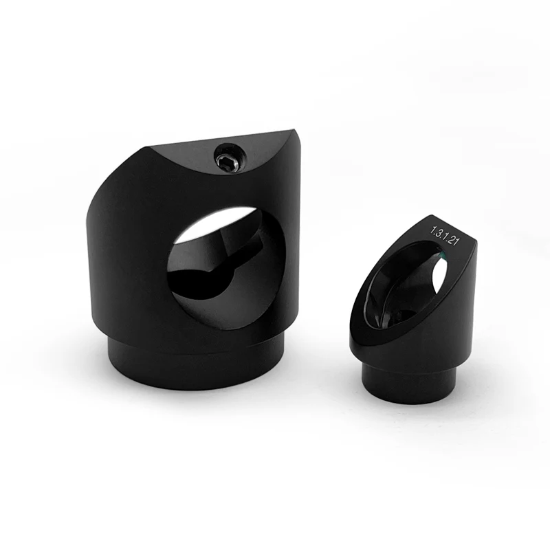 Adaptador de dirección de 90 grados, convertidor de camino óptico, asiento de montaje de lente de 45 grados, adaptador de conmutación Vertical Orthogonal