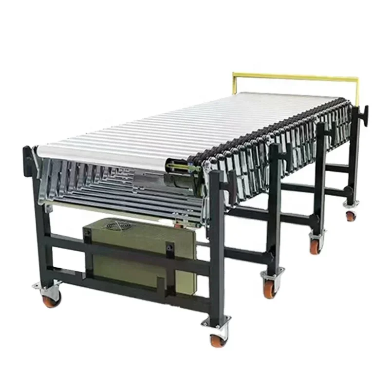 

High Quality Flexible Telescopic Conveyor System Of Factory Direct Price ABS Roller Conveyor