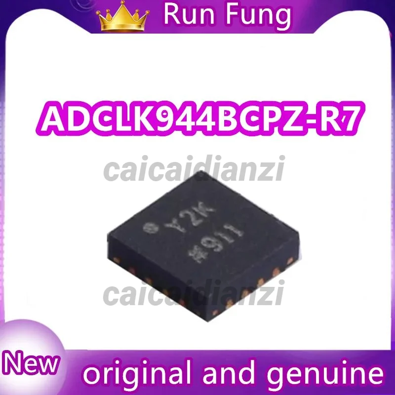 

5Pcs/Lot Y2K ADCLK944BCPZ-R7 ADCLK944BCPZ Clock Fanout Buffer (Distribution) IC 1:4 7 GHz 16-WFQFN Exposed Pad, CSP