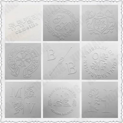 Design Your Own Embosser Stamp / Custom Embosser Seal for Personalized / Wedding Seal