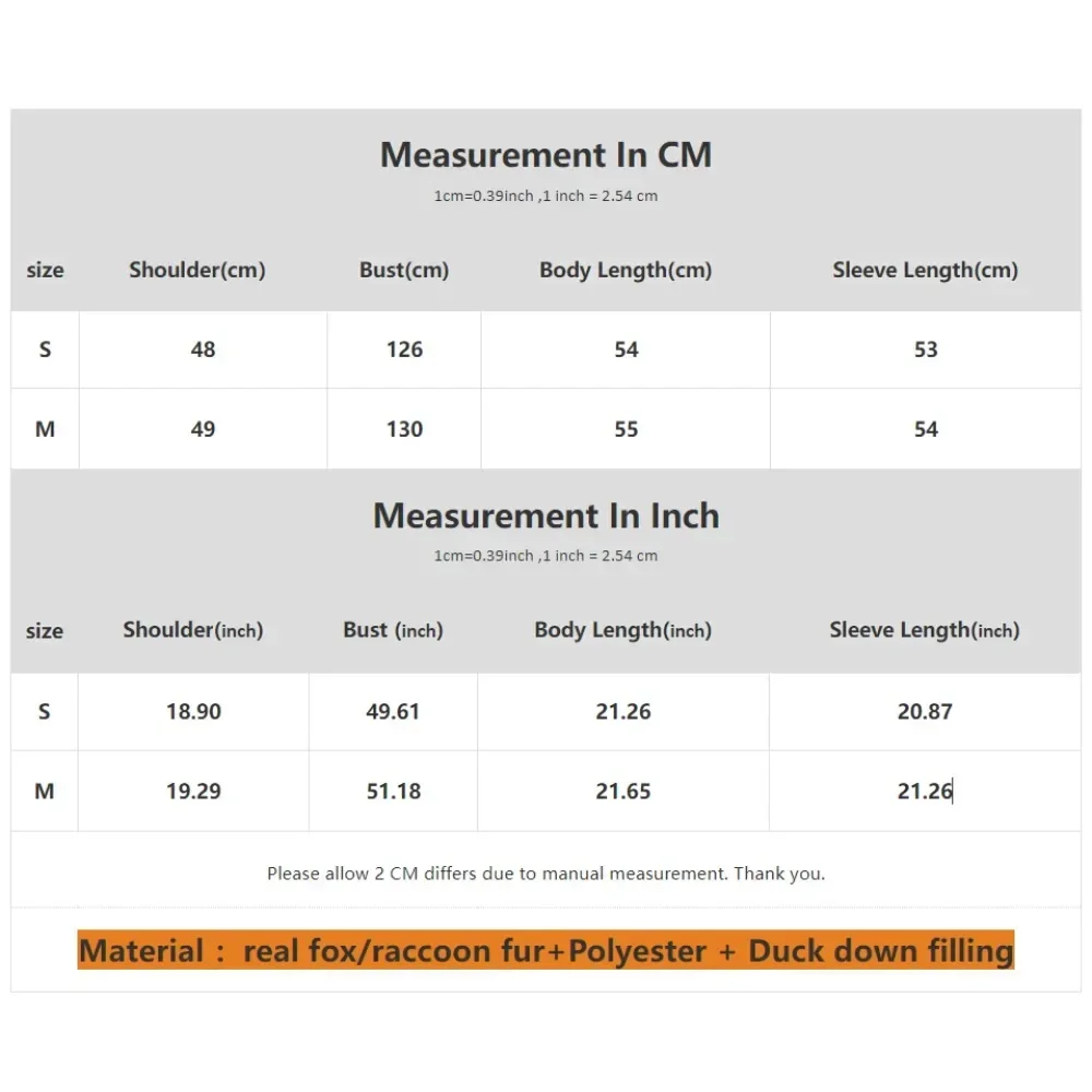 المرأة الأبيض بطة أسفل سترة الخريف الشتاء الدافئة فضفاض المرقعة الأكمام الطبيعية الفراء الحقيقي طوق معطف الإناث سميكة سترة منفوخة