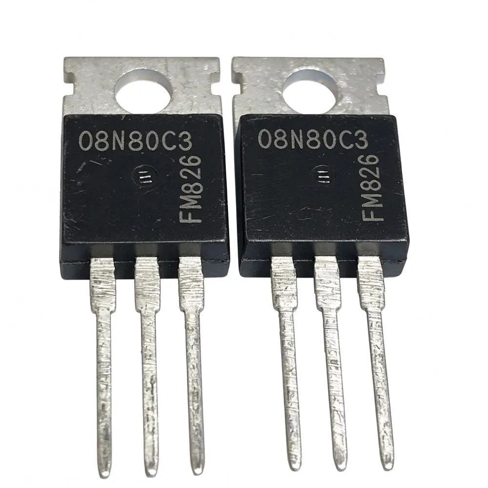 5PCS 08N80C3 BUL38DA FCP260N60E IPP072N10N3G T418 W28N60C4 TO-220