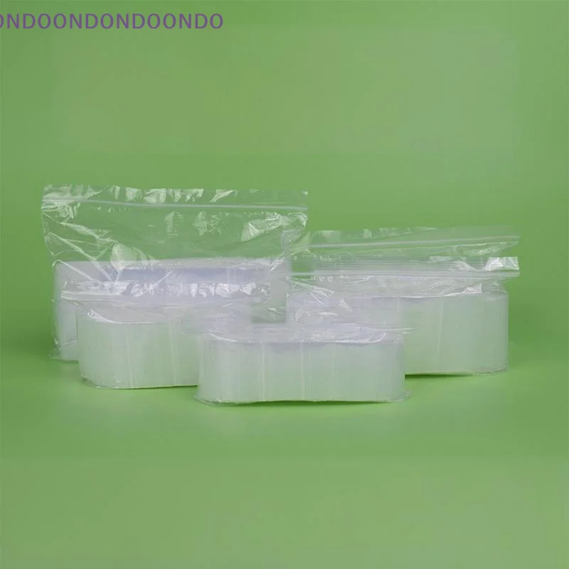 

200Pcs Travel-Ready Double Pocket Transparent Ziplock Bags for Safe Ring, Jewel & Pearl Storage