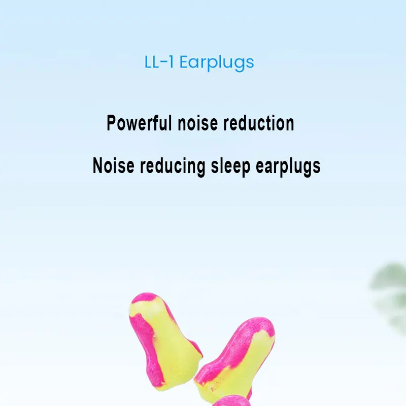 Imagem -03 - Honeywell-tampões de Proteção Auricular Laser Lite Ll1 sem Fio Macio Estudo Sono Redução de Ruído Descartável Earmuf 100 Pares