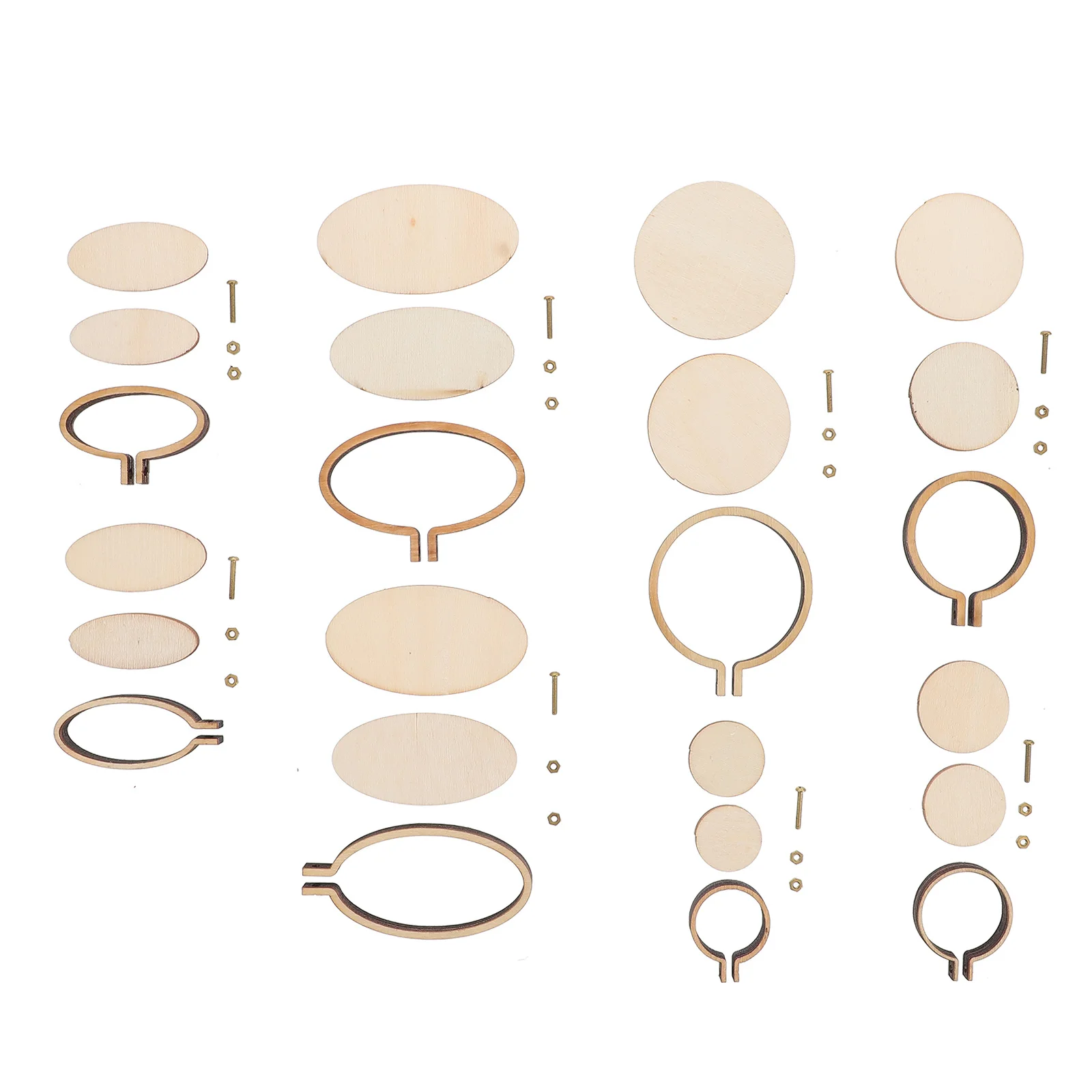 8 مجموعات المعلقات التطريز الصغيرة DIY سحر معلق خشبي لصياغة المجوهرات قلادة الزخرفية صنع الإمدادات