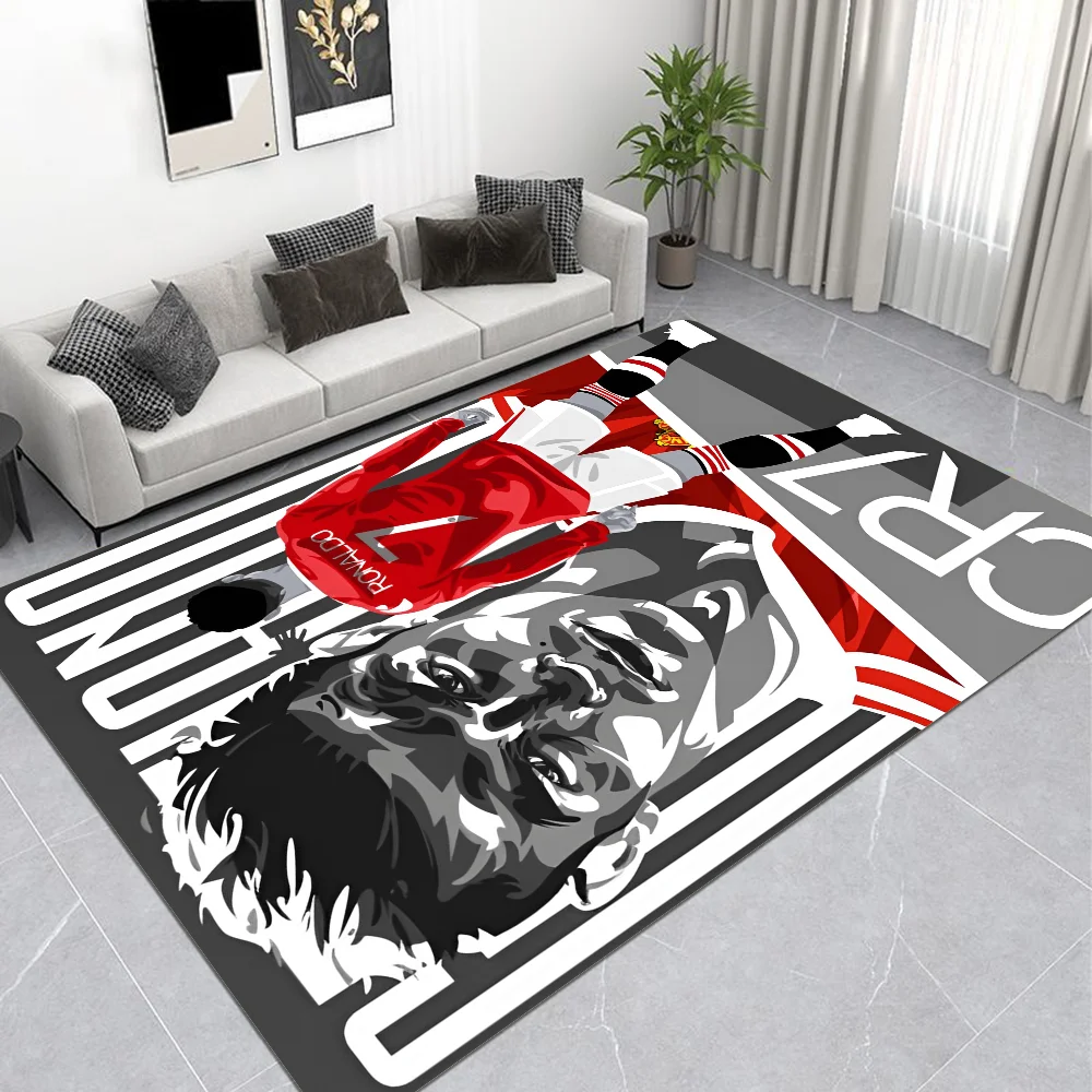 Portugal Football C-CR7 Floor Mat Bathroom Mat Kids Room Bedroom Decoration Balcony Anti-Slip Doormat Living Room Welcome Rug