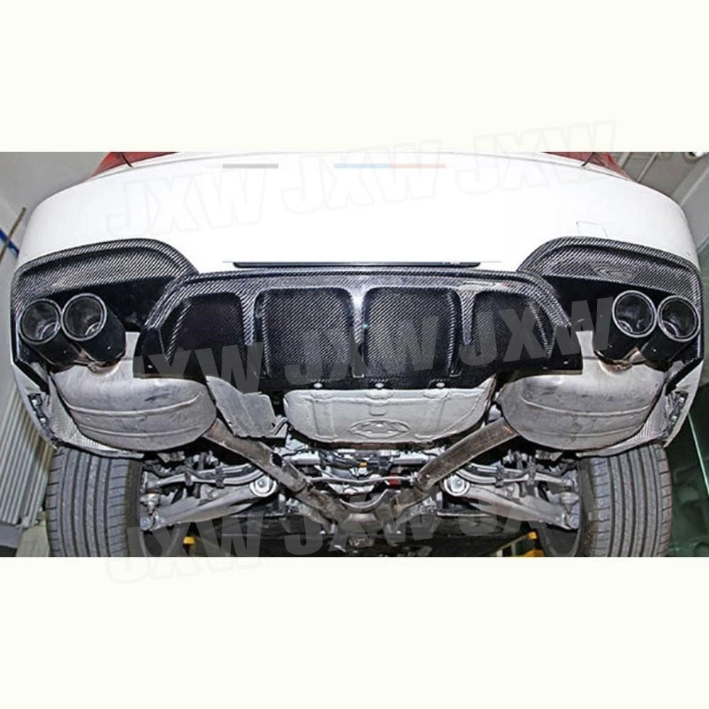

Carbon Fiber Car Rear Bumper Diffuser Lip for BMW 6 Series F06 F12 F13 M6 2012 - 2017 Rear Rear Diffuser Lip Guard Spoiler FRP
