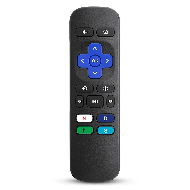 Replacement Remote Control for Roku Streaming Players, Roku Boxes (not Compatible with Roku Stick, TV, or Gaming Consoles)
