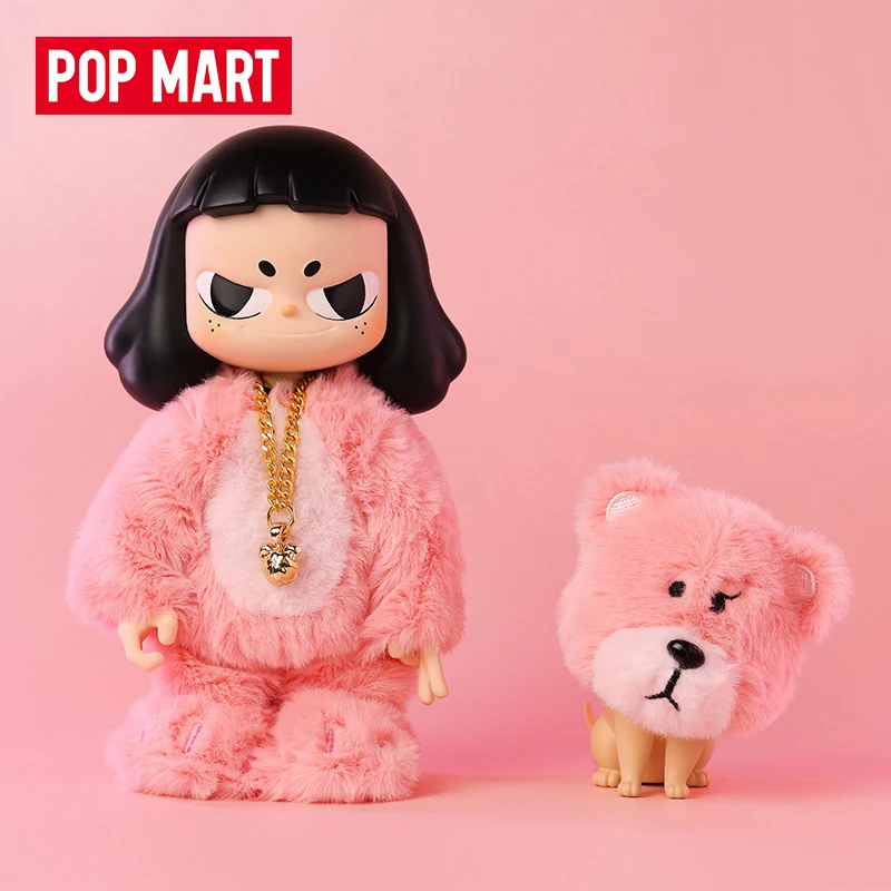 16CM POPMART VITA PINKY Animal Action Figure Kawaii Dolls Desktop Ornaments Home Decoration Model Surprise Box for Girls Gift