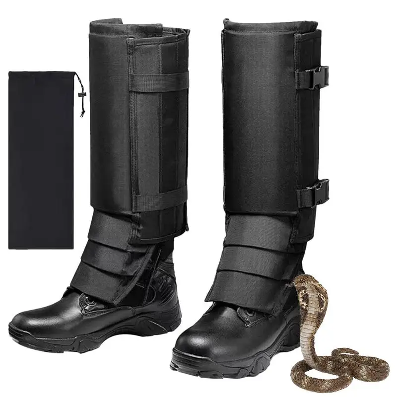 Snake Leg Guards Waterproof Anti-Snake Gaiters Snake Chaps Snake Guards Adjustable Snake Proof Chaps Hunting Chaps For Lower