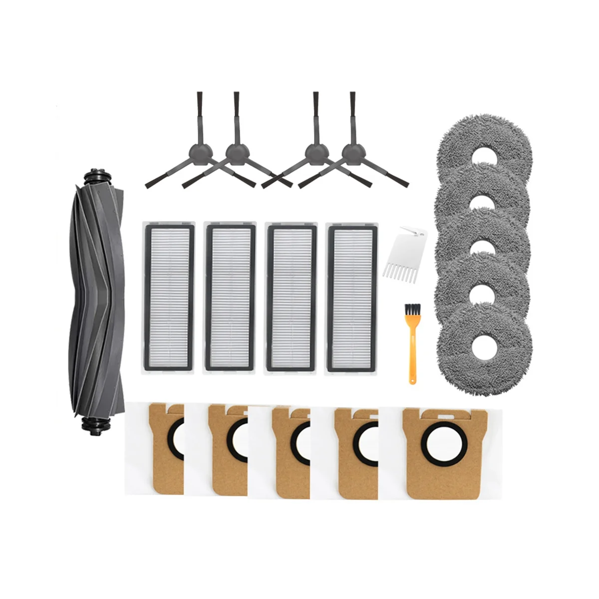 อะไหล่ผ้าถูพื้นตัวกรอง HEPA สำหรับหุ่นยนต์ Omni B108CN 3S