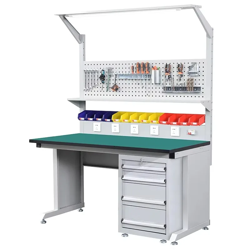 

1200*750mm metal workbench multi-functional anti-static heavy duty workbench