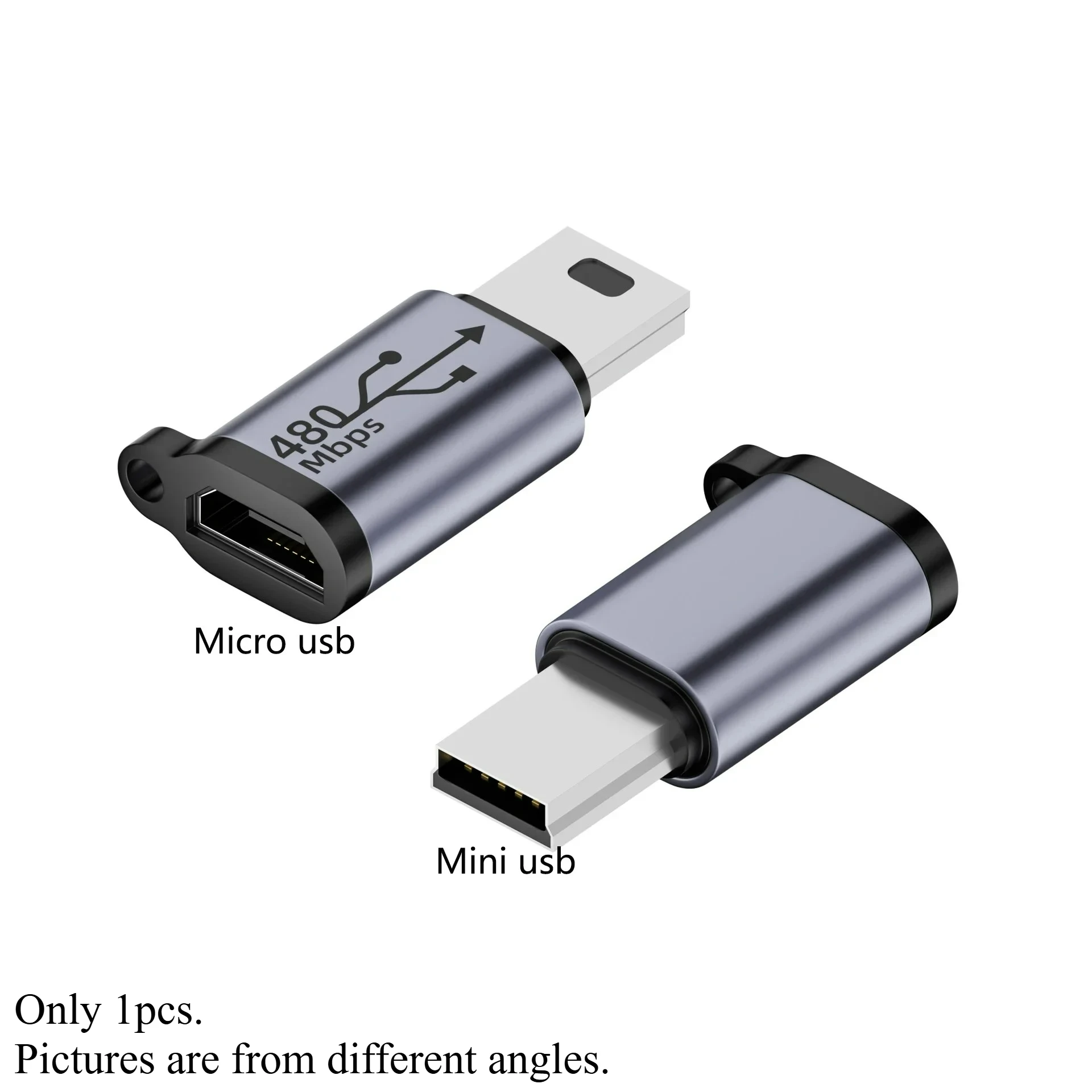 1-8 Stück USB-Typ-C-Adapter Typ C zu IOS/Micro/Mini USB Buchse auf Stecker Konverter für Xiaomi Samsung Lade- und Datensynchronisationskabel
