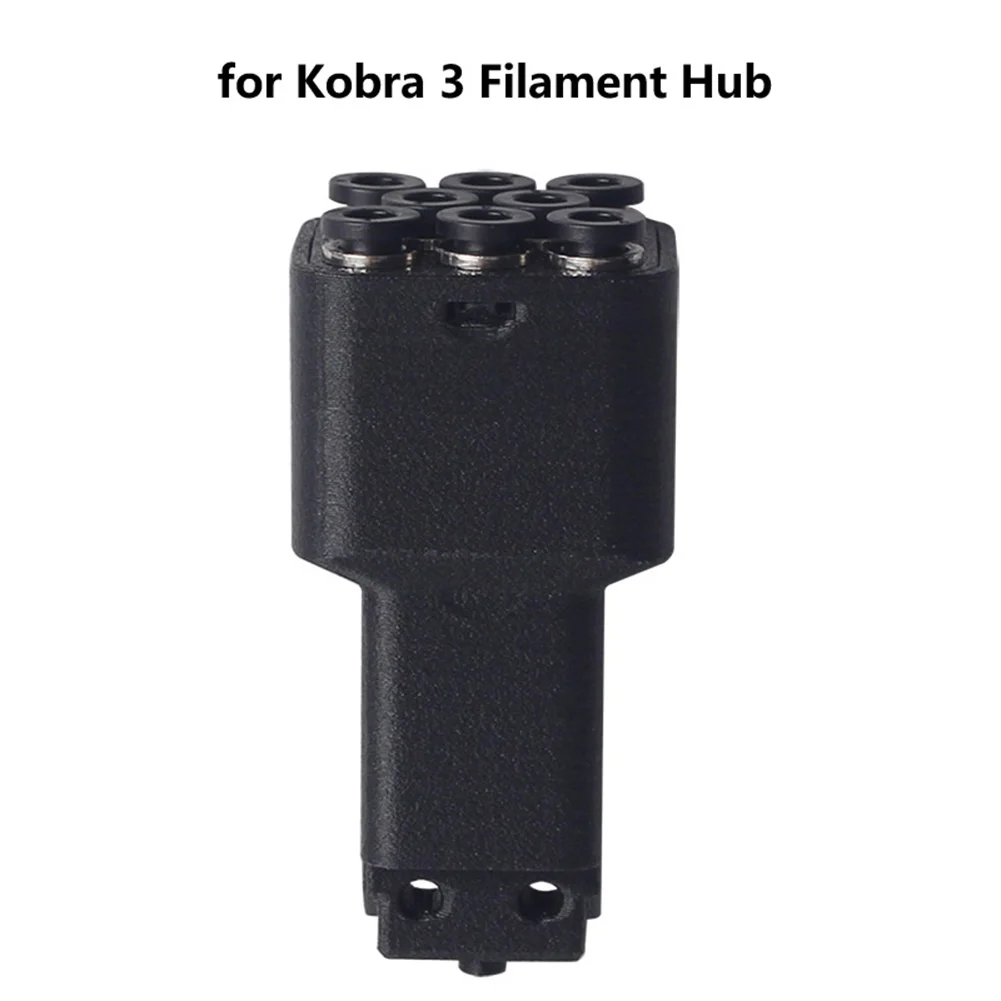 8-Farben-Filament-Hub, kompatibel mit Kobra 3 S1C mit präziser Farbsteuerung und PTFE-Adapter-Design mit niedrigem Widerstand