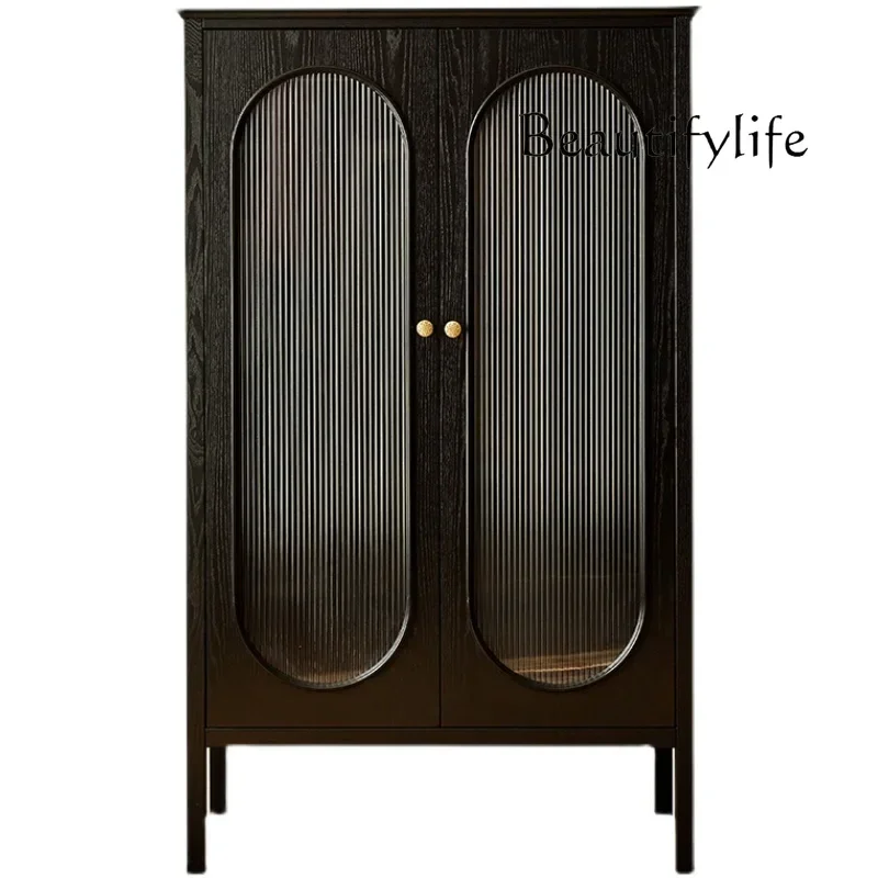 

Armadio americano semplice in legno massello leggero di lusso nordico armadio multifunzionale piccolo appartamento camera da let