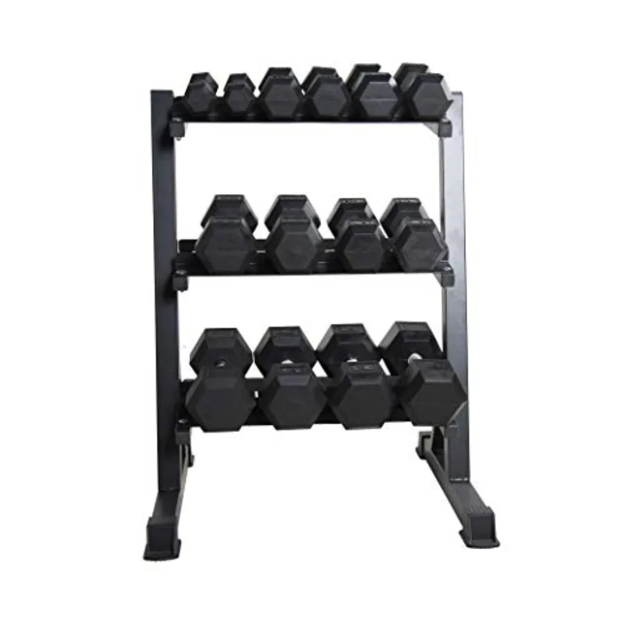 

Набор гантелей с подставкой, грузоподъемность 280, 550, 1200 фунтов, сталь, серый цвет, прочная регулируемая конструкция для домашнего спортзала