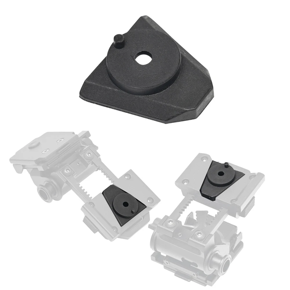 Tactical Nylon PVS31 PVS18 PVS7 Night Vision Contact Adapter Dovetail Monocular Head Mount for WILCOX L4G24 NVG Mount Accy