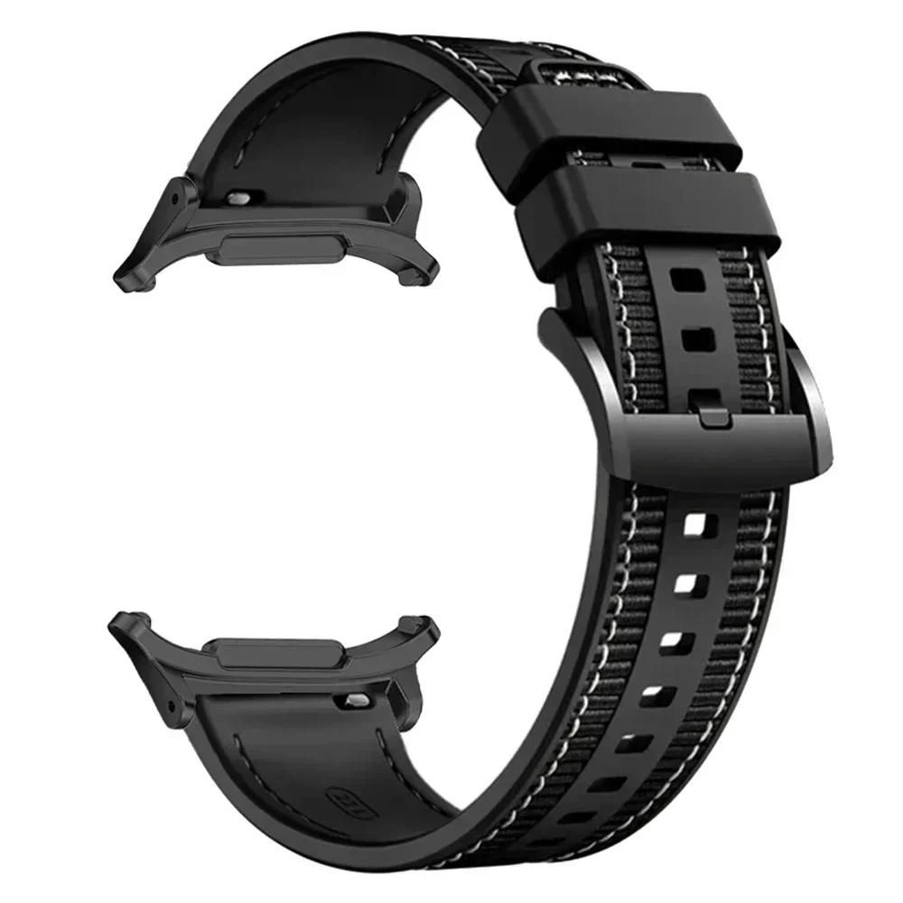 Composite Sports Nylon Watch Strap For Samsung Galaxy Watch Ultra Band For Galaxy Watch 7 Ultra 47mm Bracelet Belt Accessorie