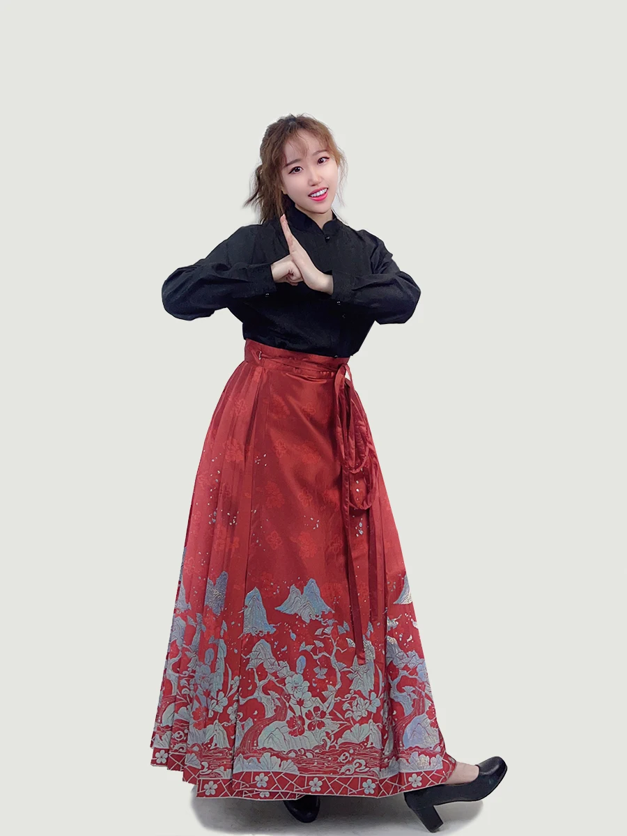 Big size Hanfu 5XL Dress for Fat MM 2023 Woman Fashion Summer Solid Skirt Loose plus size lack Dress Women Clothing