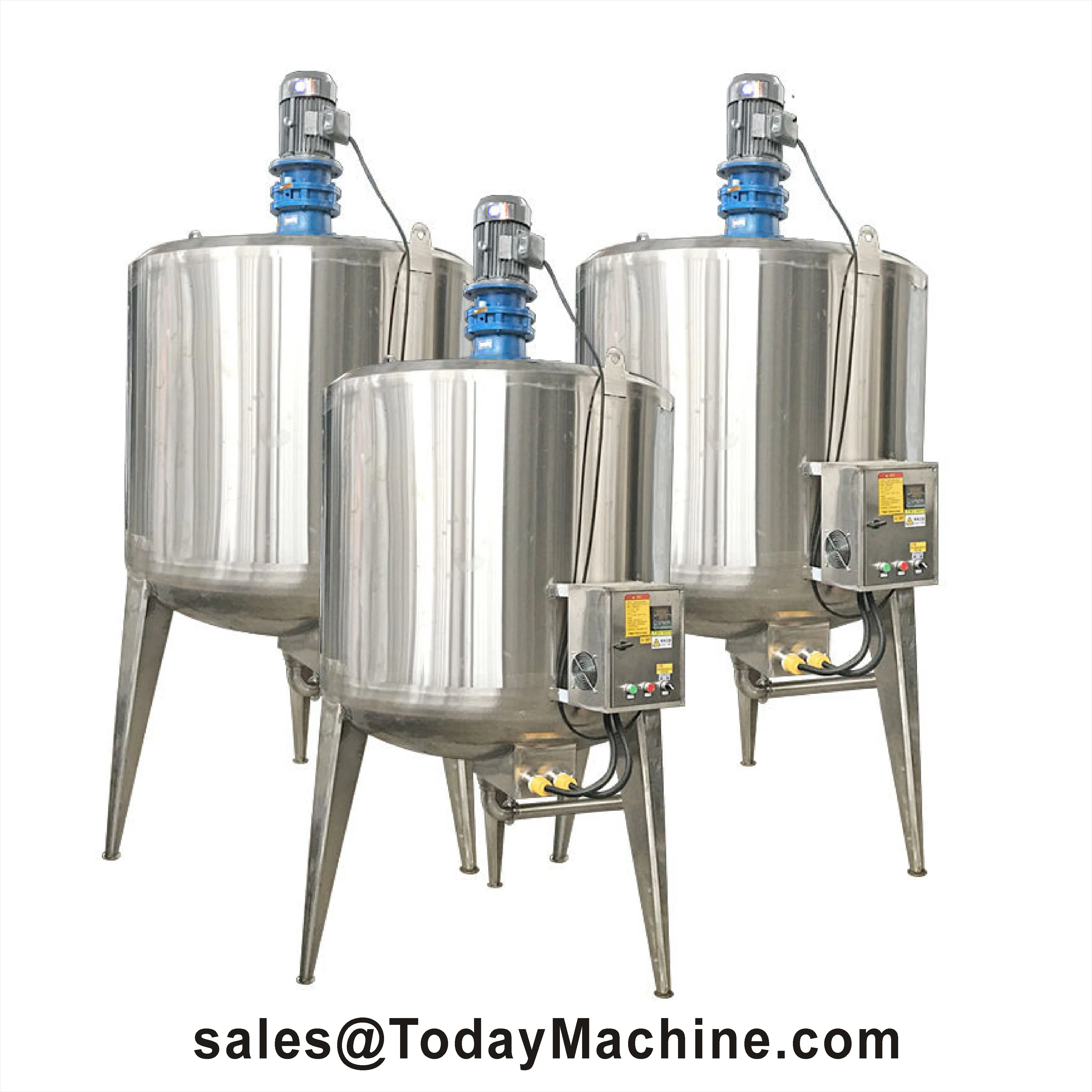 L Mixing Tank for Chemical Food Beverage Applications 200L Stainless Steel Mixing Tank Juice