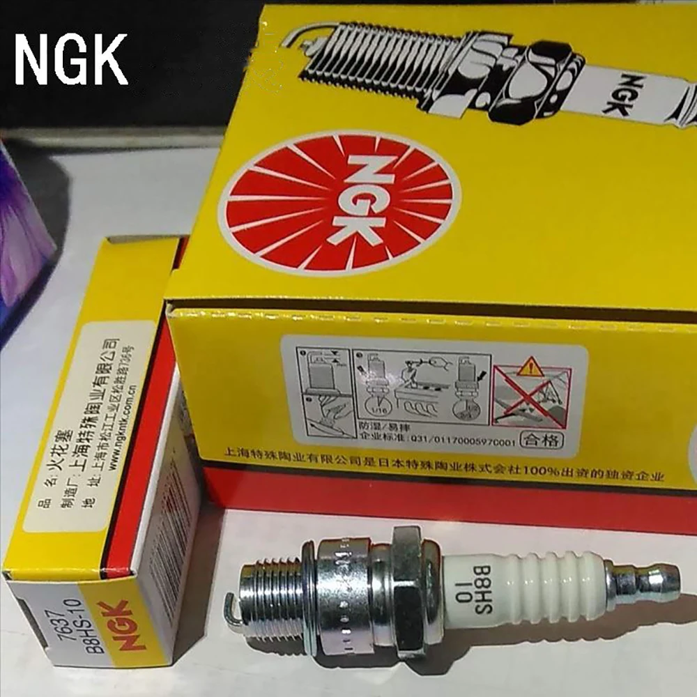 Spares Spark Plug For Yamaha  Suzuki Mercury Tohatsu  Above  2 Stroke40hp Outboard Engine B8Hs-10 （ ONLY 1 PIECE)