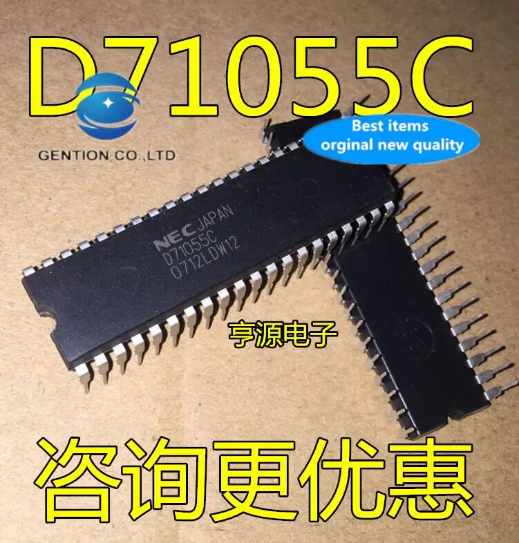 

10pcs 100% orginal new in stock D71055C D71055 UPD71055C DIP40