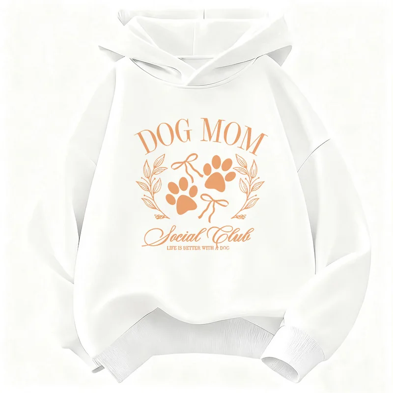 Lustiger Hundepfoten-Hoodie mit Schleife, Tier-Kinder-Sweatshirt, lässiger Kapuzenpullover für Jungen und Mädchen