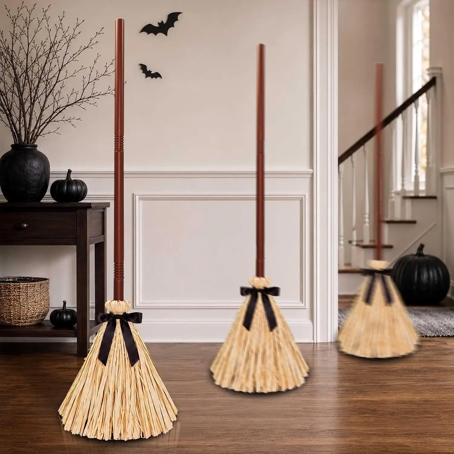 Halloween Floating Broomsticks