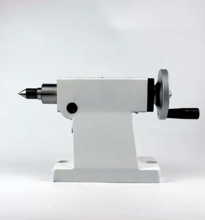 135mm MT3 Movable Tailstock Manually adjustable tailstock Rotary Axis 4th Axis For CNC Engraving machine