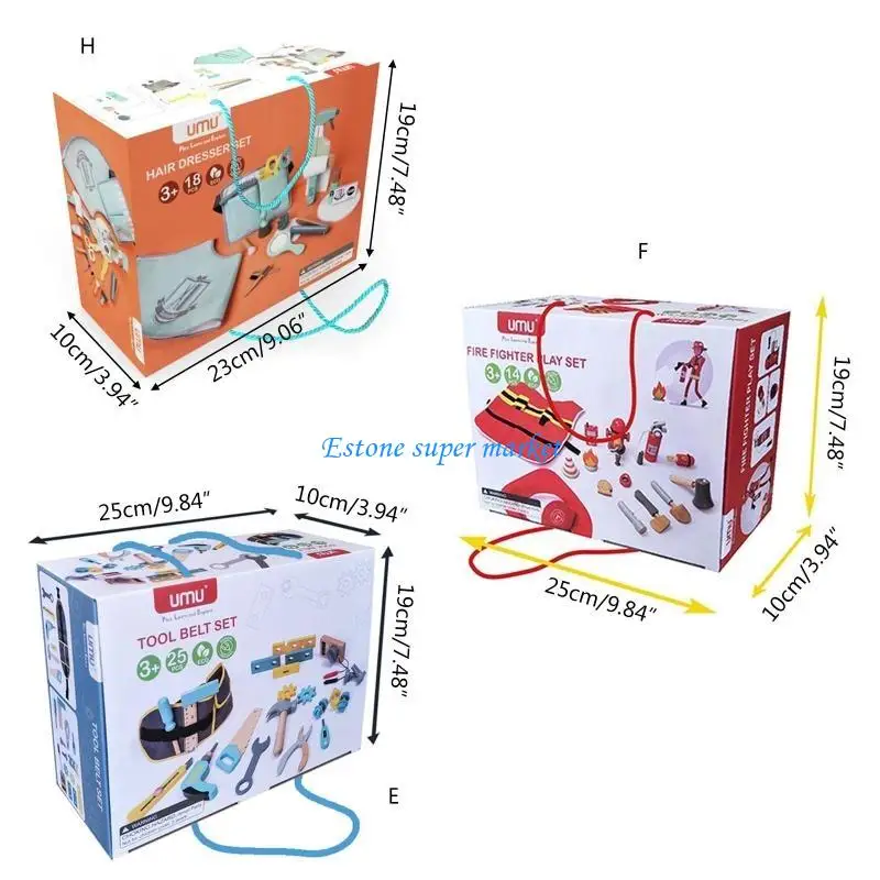 090Bプレイハウススーツの子供向けのロールプレイングシミュレーションリトル消防士理髪