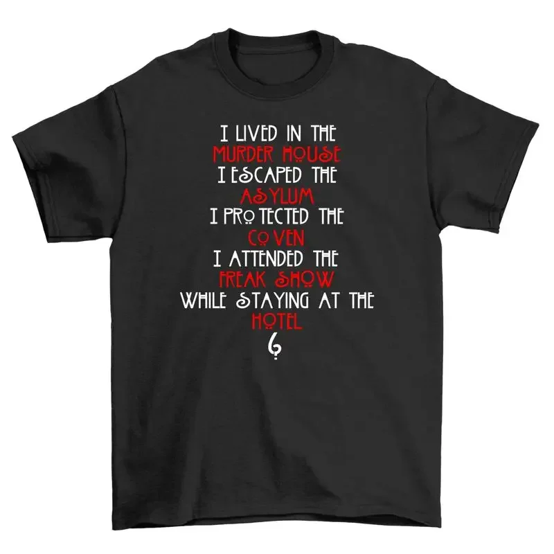AHS Story Hotel Hauntings T shirt Spookily Funny Vintage design pe
