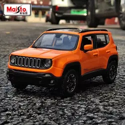 Maisto 1:24 Jeep Renegade Trailhawk Simulation Alloy Car Model Diecasts Metal Off-road Vehicles Car Model Childrens Car Toy Gift