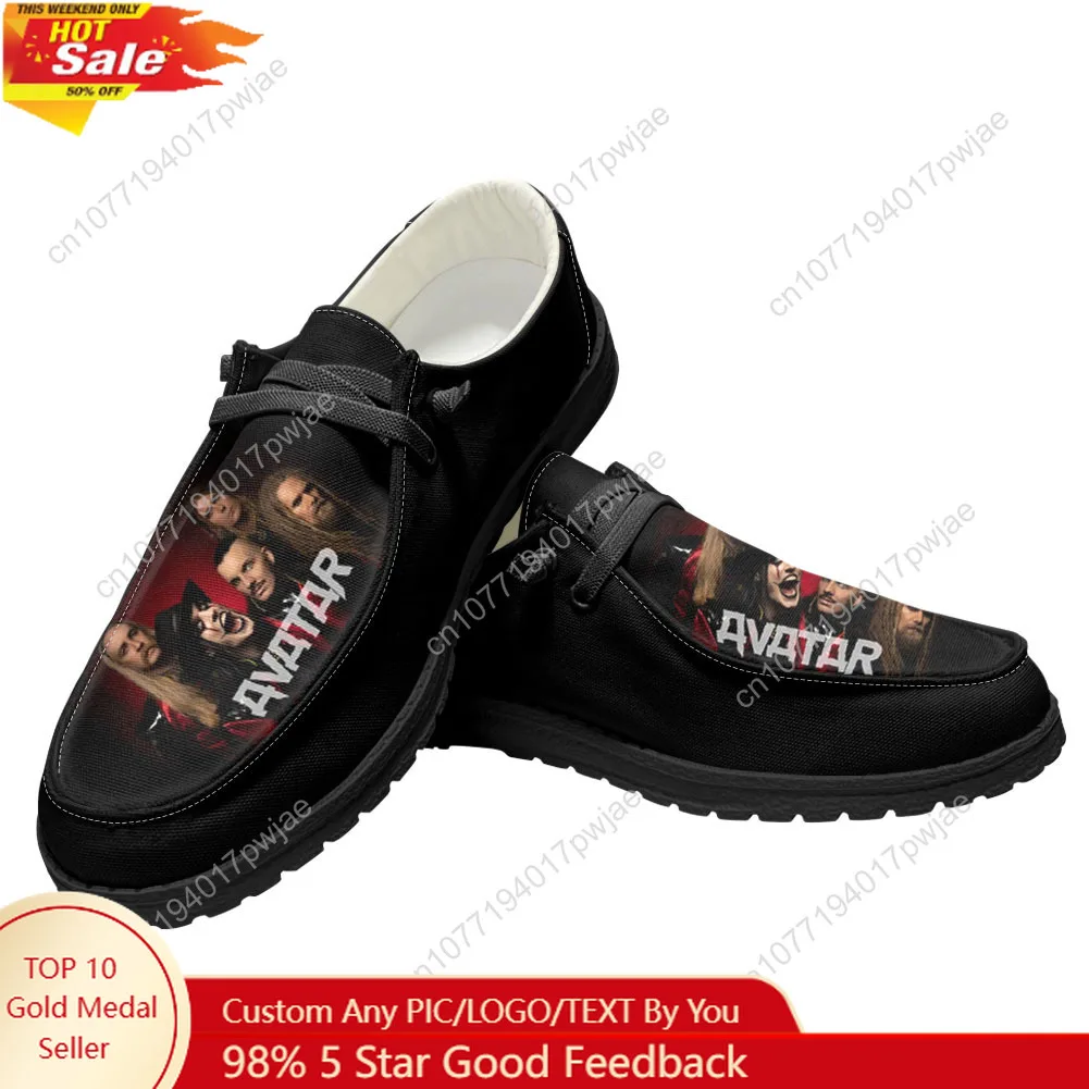 Avatar Rock Band Casual Shoes Mens Womans Flat Shoe Breathable Outdoor Lightweight Footwear Couple Custom Made Shoes