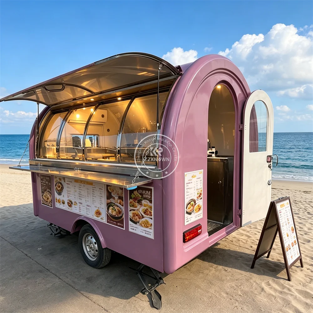 

Mobile Beverage Taco Fast Food Truck Kitchen Cart Catering Truck Concession Trailer Mobile Kitchen Food Trailer For Sale