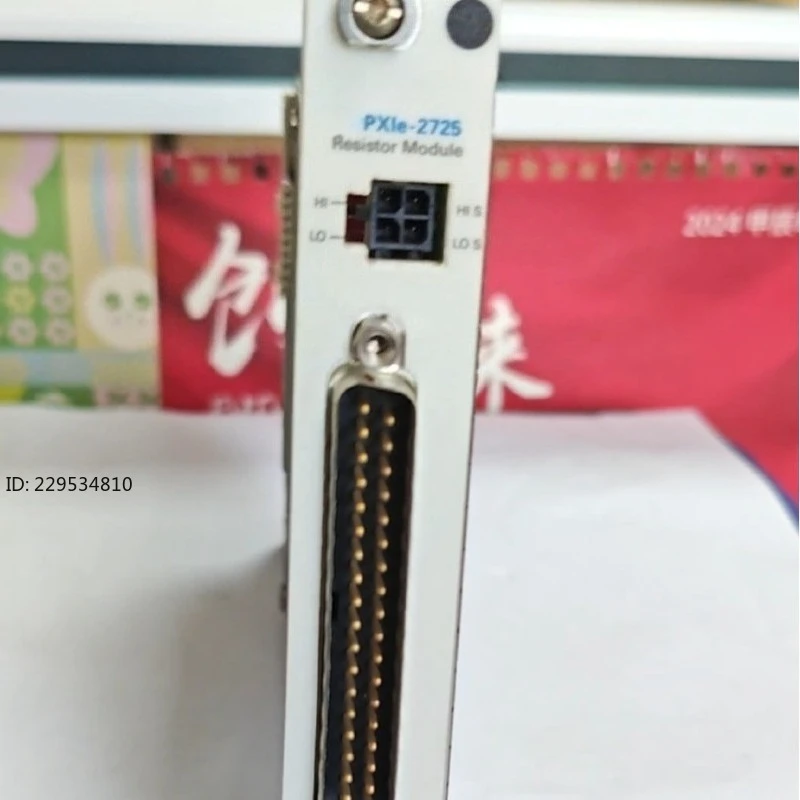 PXIE-2725 781986-25 Used 18-Channel Programmable Resistor Module
